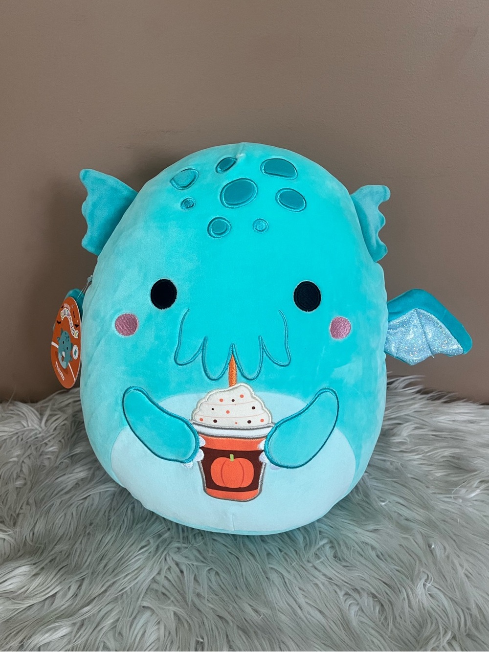 {Squishmallows} Theotto the Cthulhu 12" from Halloween Squad Plush - NWT